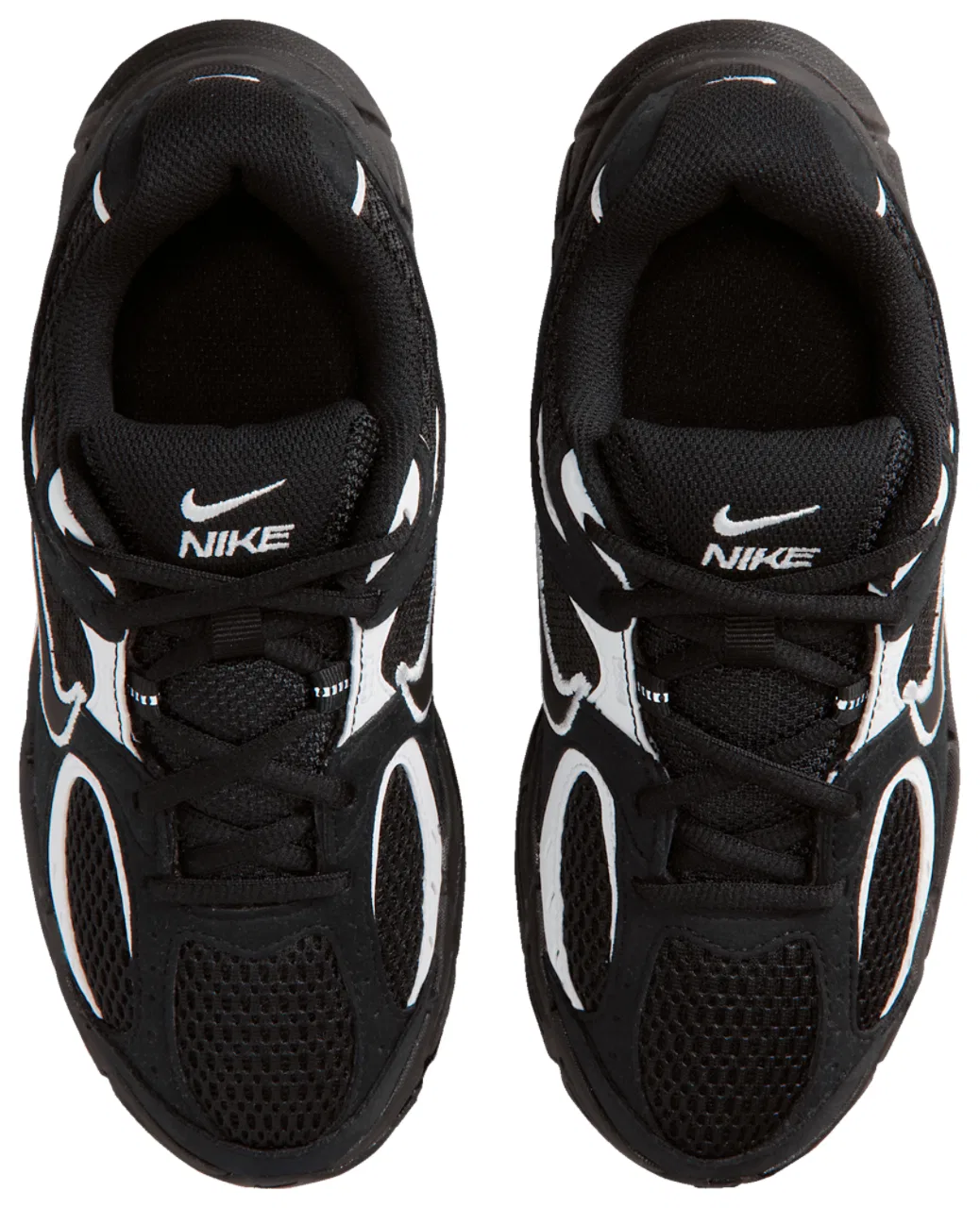 Детские кроссовки для мальчиков с замшевым верхом V5 RNR Suede Nike, Black/White/Black — фото 4