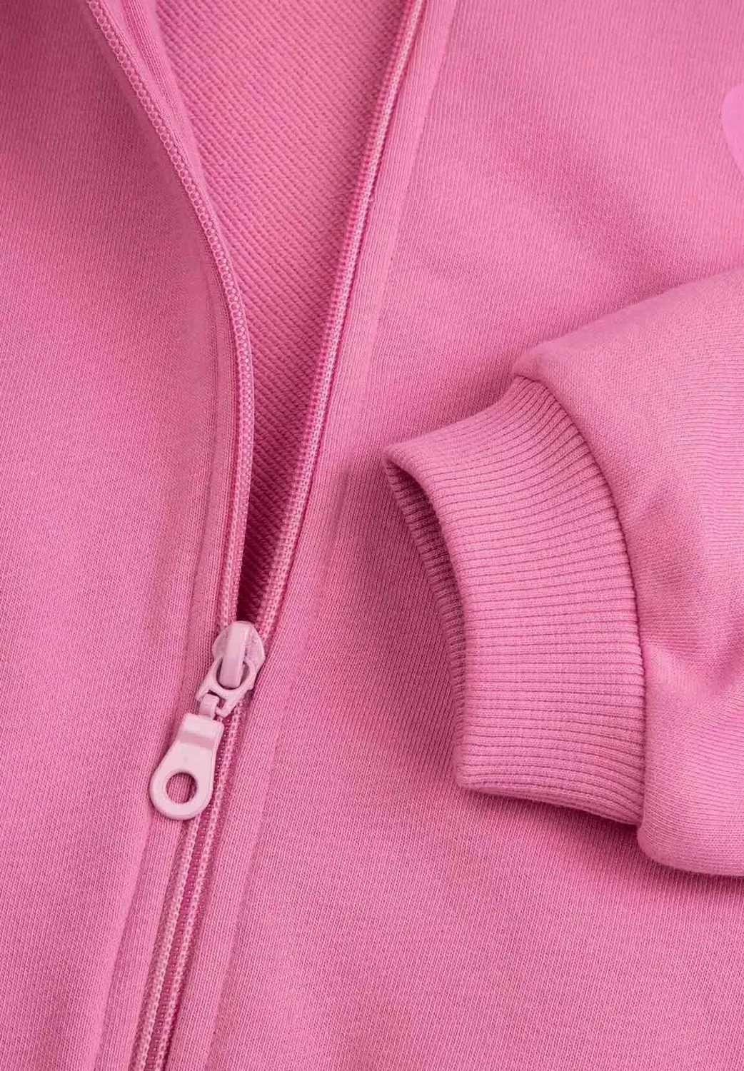 Толстовка-Бомбер - толстовка на молнии Coccodrillo, Pink — фото 4