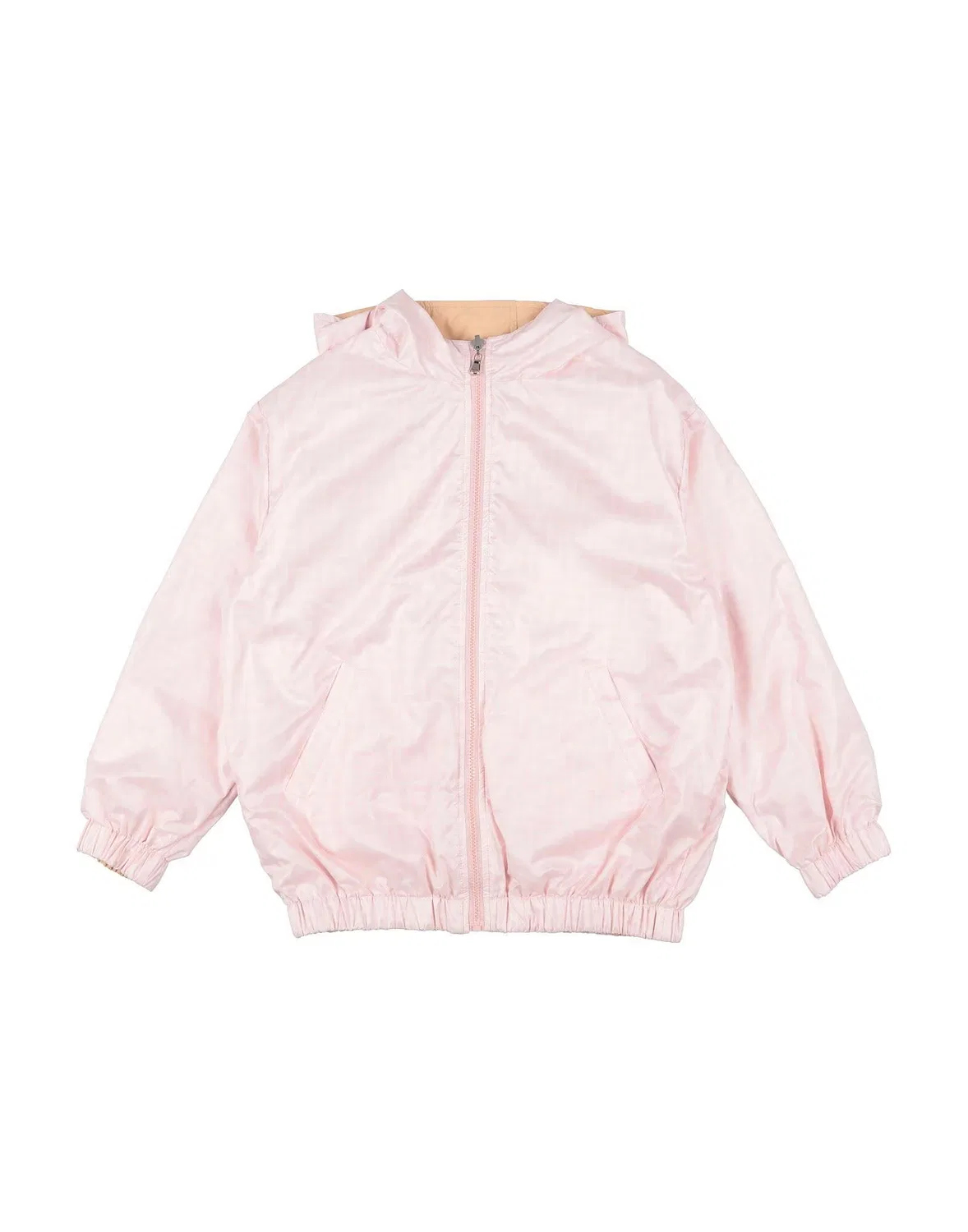 Детская куртка с капюшоном Fendi, Light Pink
