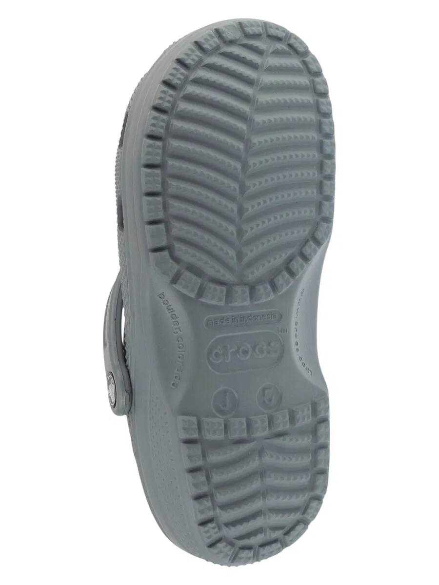 Сандалии Crocs 'Crocs Classic Clog Kids' серого цвета — фото 3