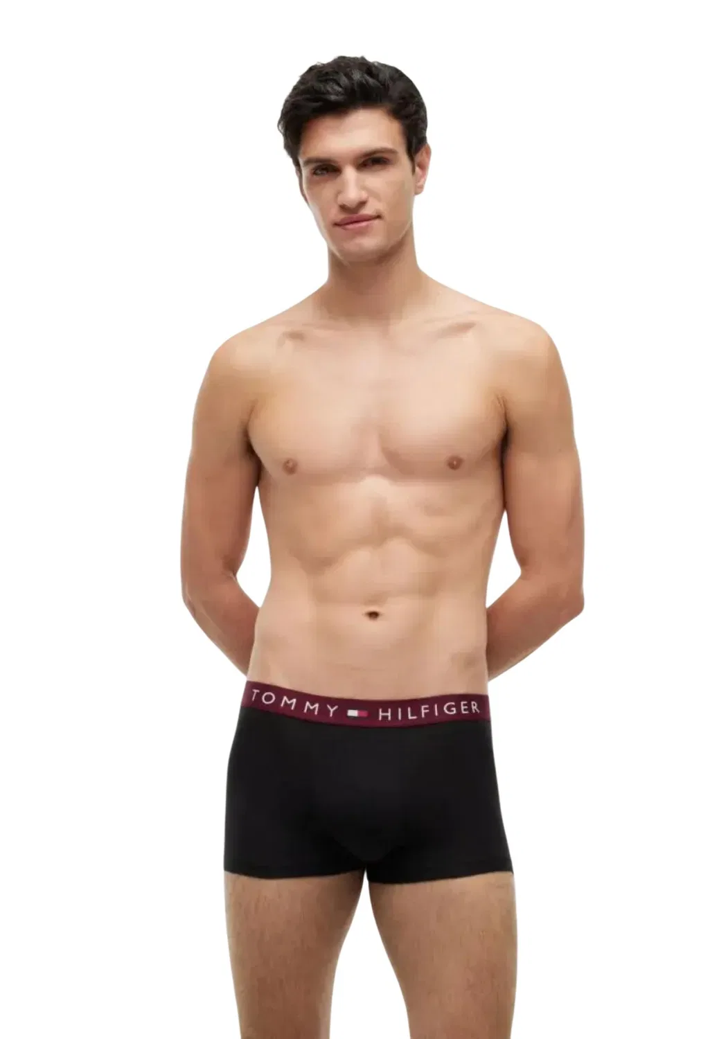 Мужские трусы-боксеры из органического хлопка Tommy Hilfiger, Black — фото 2