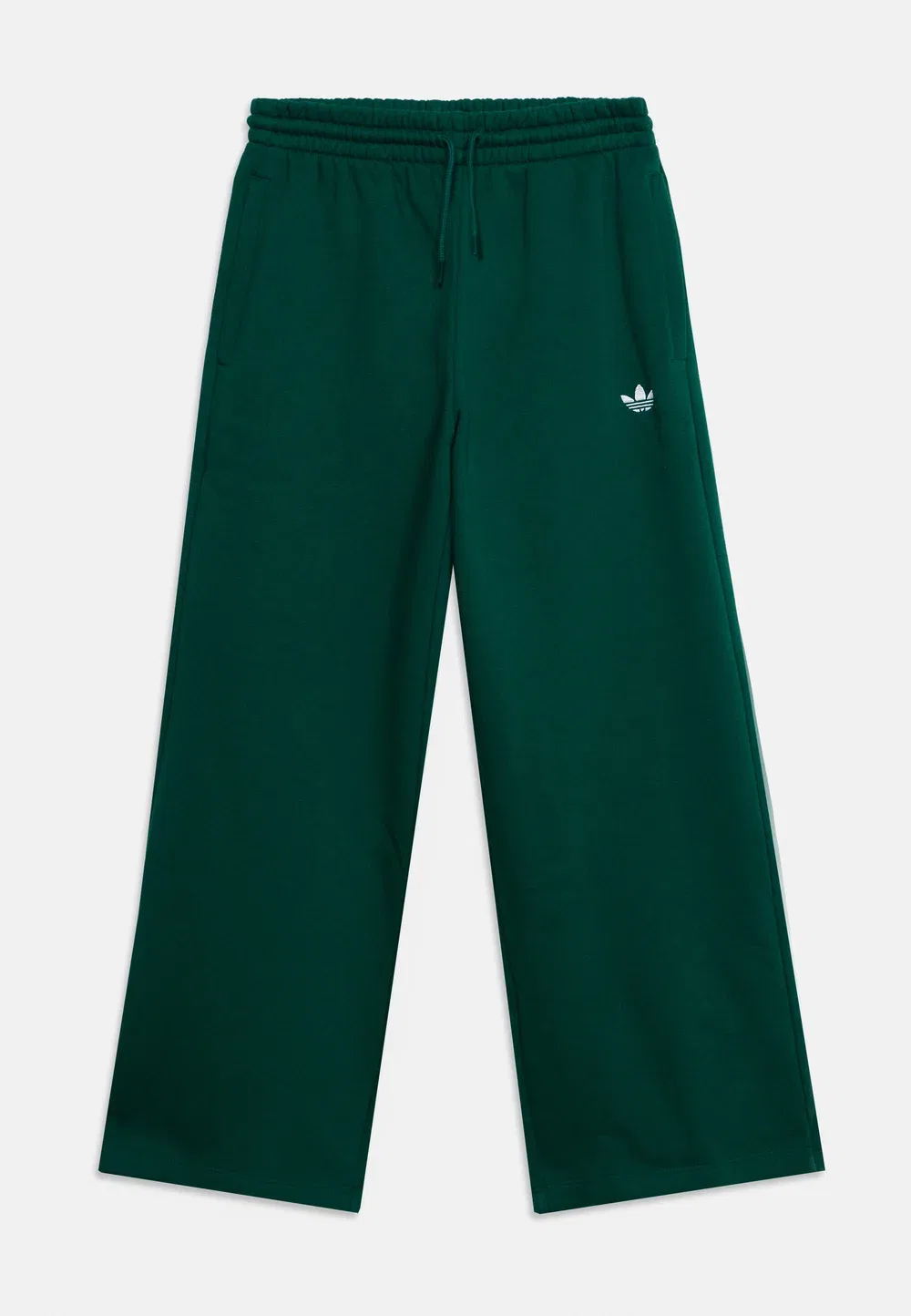 Широкие брюки унисекс - спортивные штаны Adidas Originals, Collegiate Green