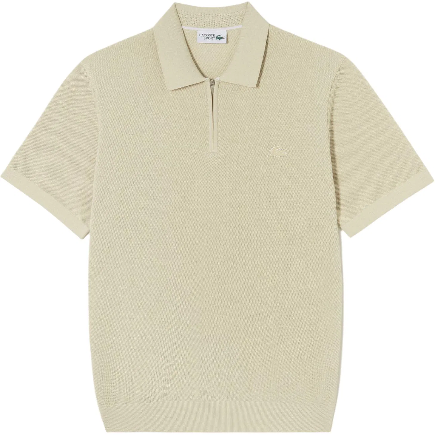 Свитер с отложным воротником LACOSTE, Milk Coffee
