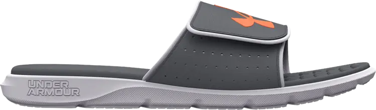 

Сандалии Under Armour Ignite 7 Slide Pitch Grey Orange, серый