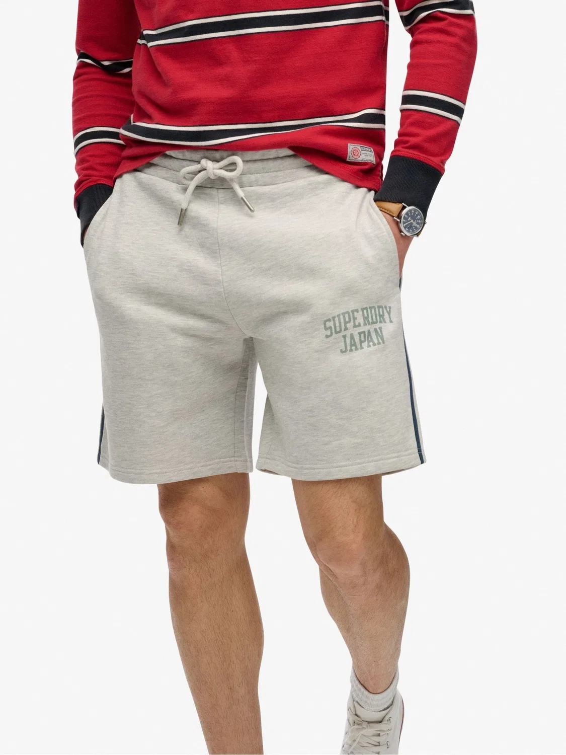 Шорты Athletic Essentials Superdry, серый