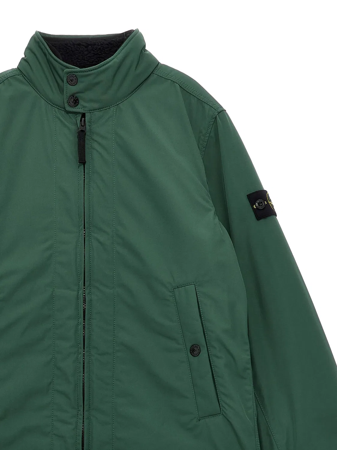 Реверсивная куртка Stone Island, зеленый — фото 3