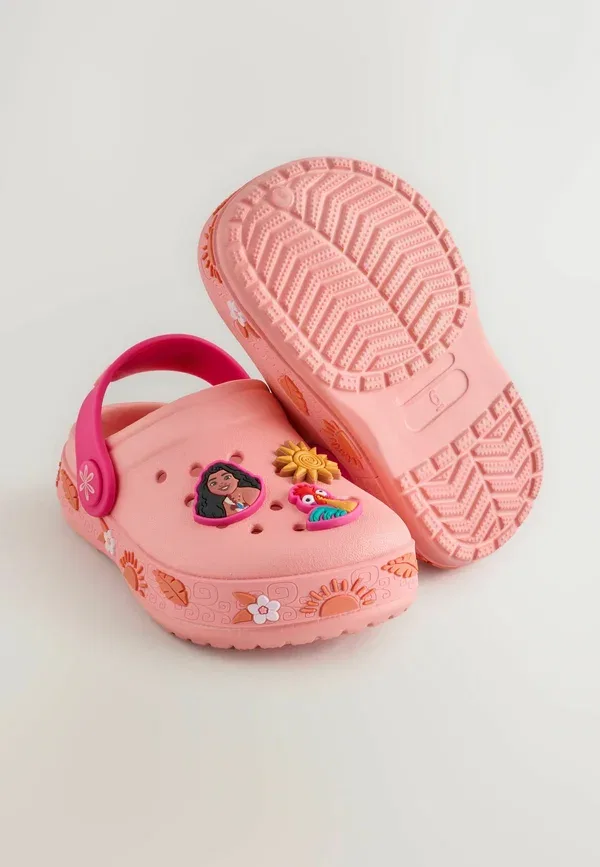 Сабо с лицензионным персонажем Disney Princess Regular fit - Disney Moana Clogs Next, Orange, оранжевый — фото 3