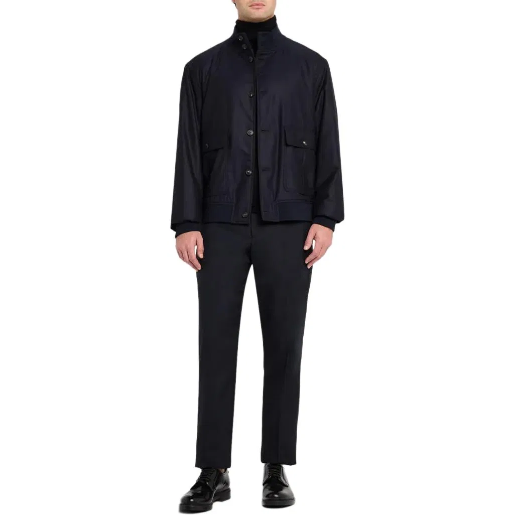 Мужская ветровка Emporio Armani, Marine Blue — фото 2