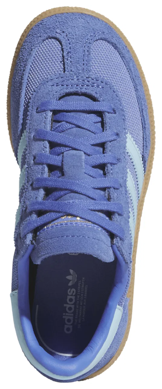 Детские кроссовки Handball Spezial Adidas, цвет Real Lilac/Icey Blue/Gum — фото 4