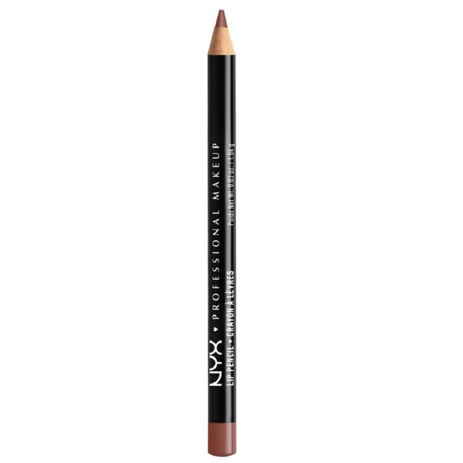 

Карандаш для губ Nyx Professional Makeup Slim Natural-looking Long-wear, mahogany