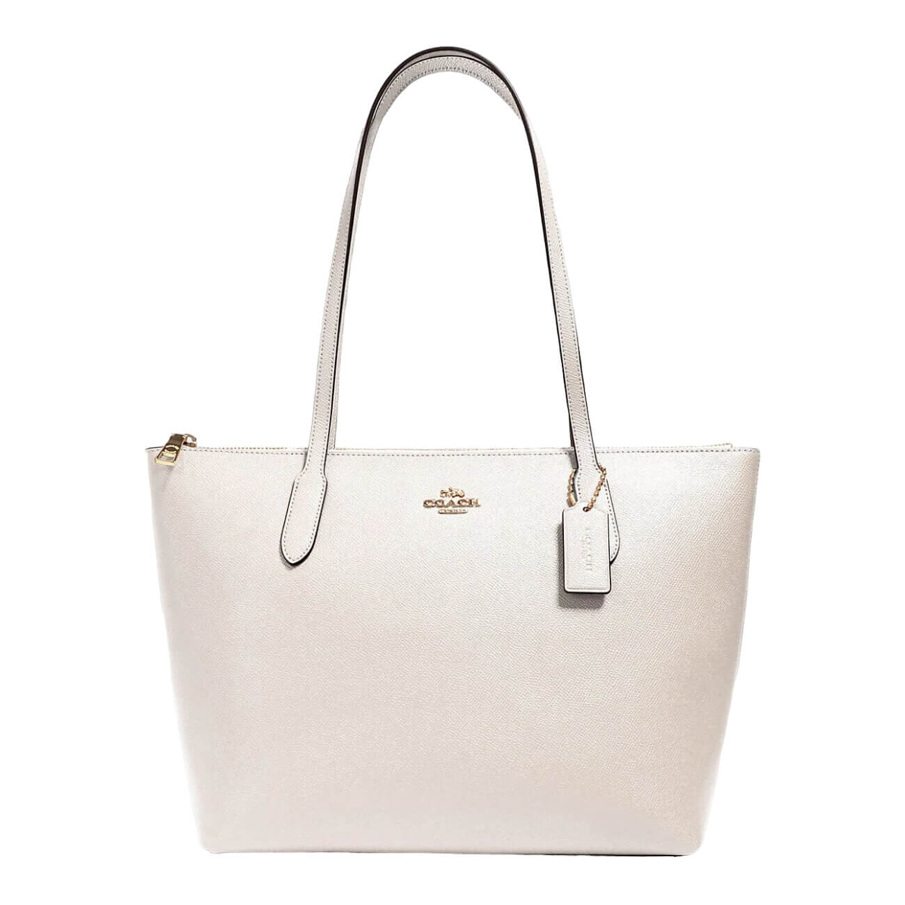 

Сумка Coach Outlet Zip Top Tote, белый