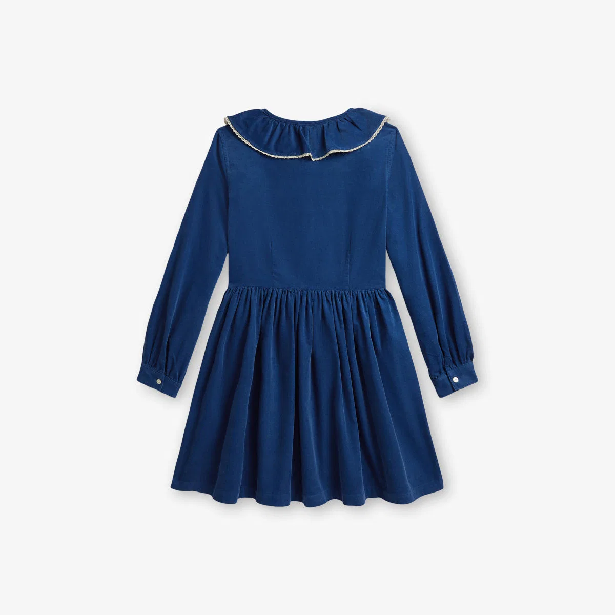 Джинсовое мини-платье с оборками, 7-12 лет Polo Ralph Lauren — фото 2