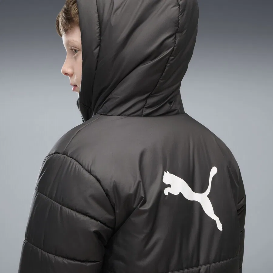 Зимняя куртка PUMA черного цвета — фото 4