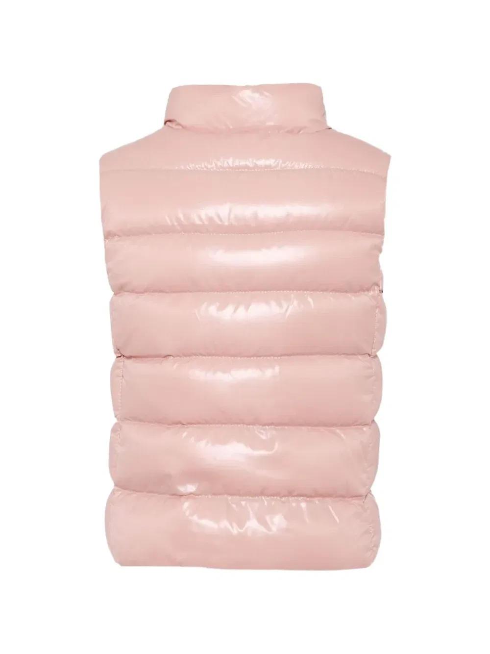 Стеганый жилет Moncler Enfant, розовый — фото 2