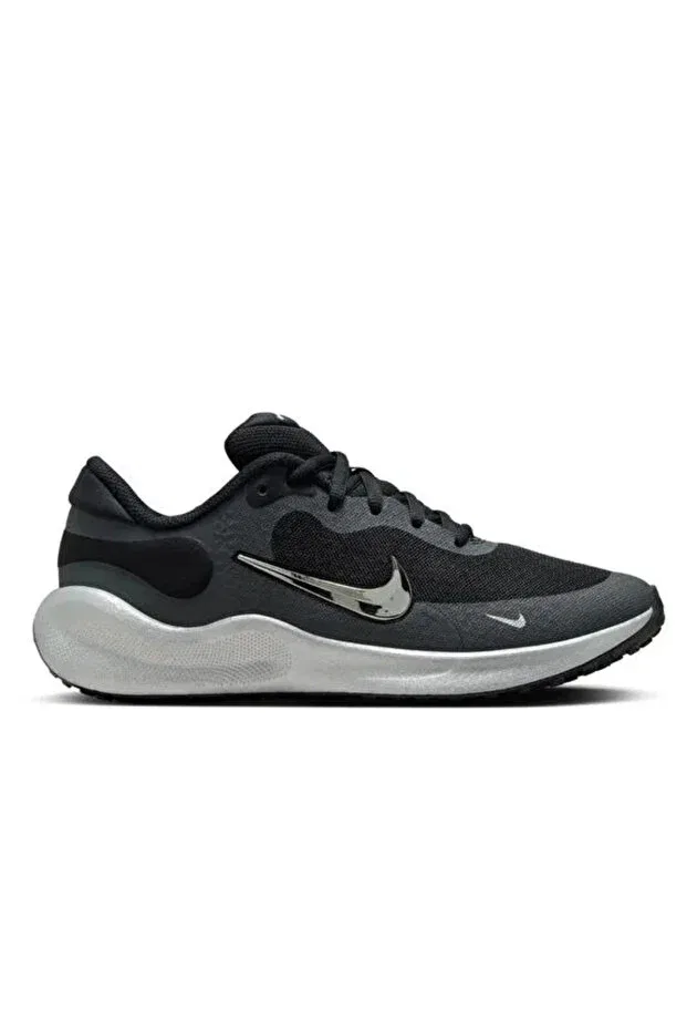 Детские кроссовки для девочек с принтом Revolition 7 Nike, Black — фото 3