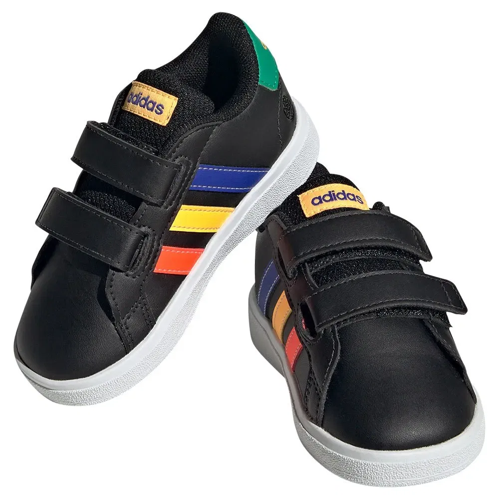 Кроссовки Grand Court Adidas, синий — фото 4