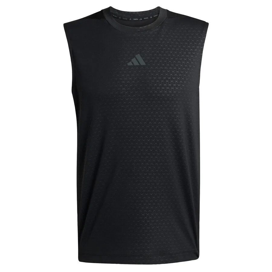 Спортивная футболка ADIDAS PERFORMANCE Performance Shirt 'D4T Power' черного цвета