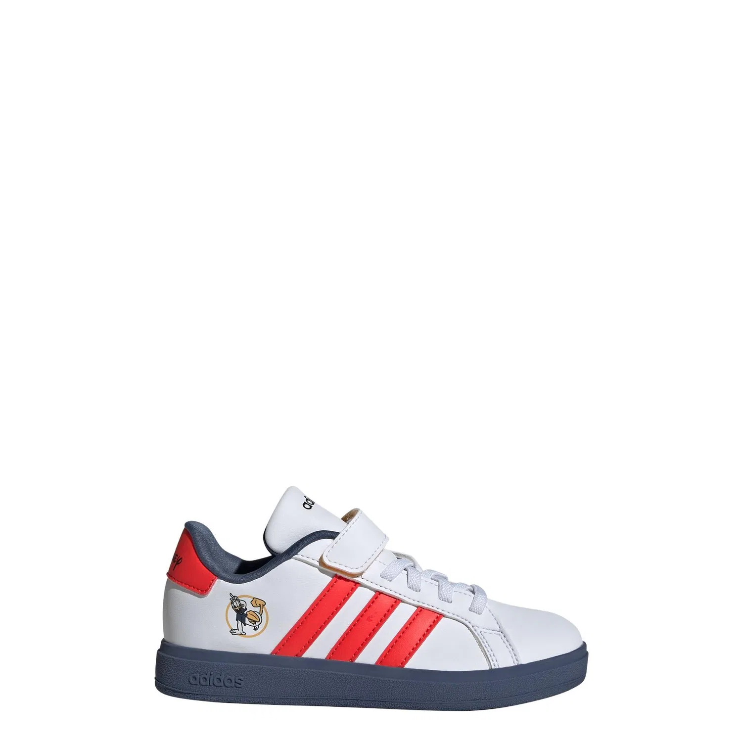 Детские кроссовки с принтом Micky Maus and Friends Adidas, Weiss Hellrot Baltikblau
