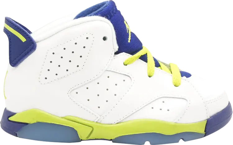 

Кроссовки Air Jordan 6 Retro GT Fierce Green, белый