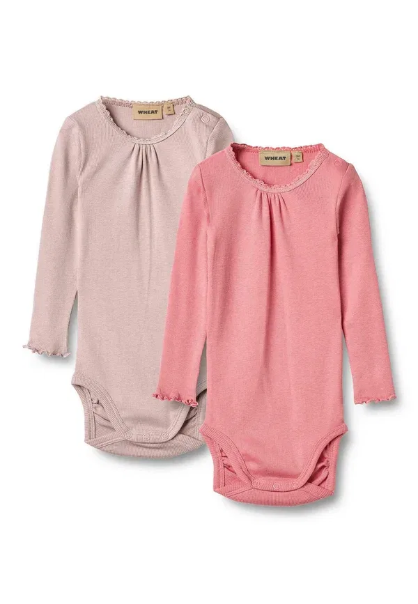 Комплект из 2 футболок с круглым вырезом Glaustinuke Wheat, pink lilac, розовый/сиреневый
