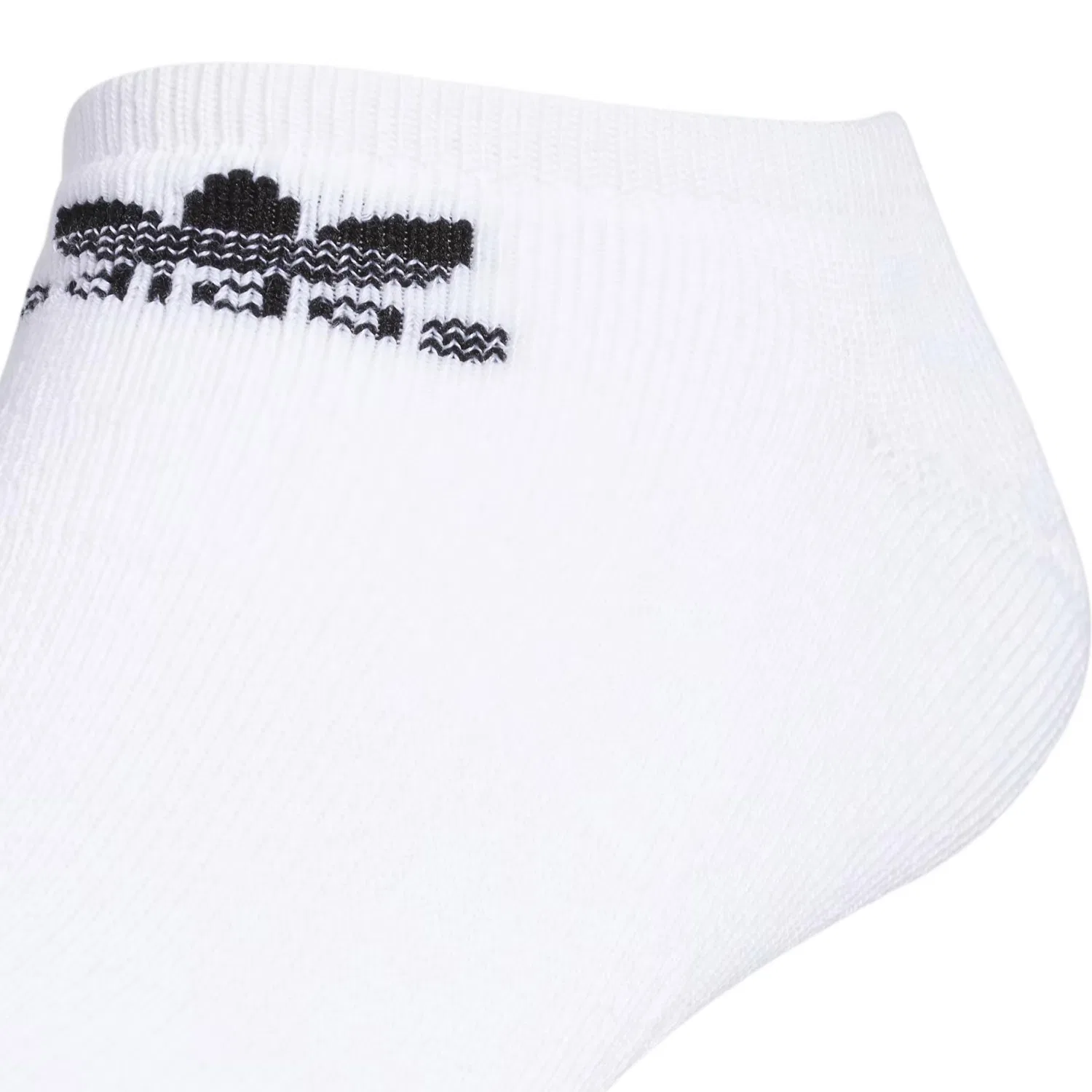 Мужские носки-невидимки с логотипом Trefoil, 6 пар, Adidas Originals, Black/White — фото 4