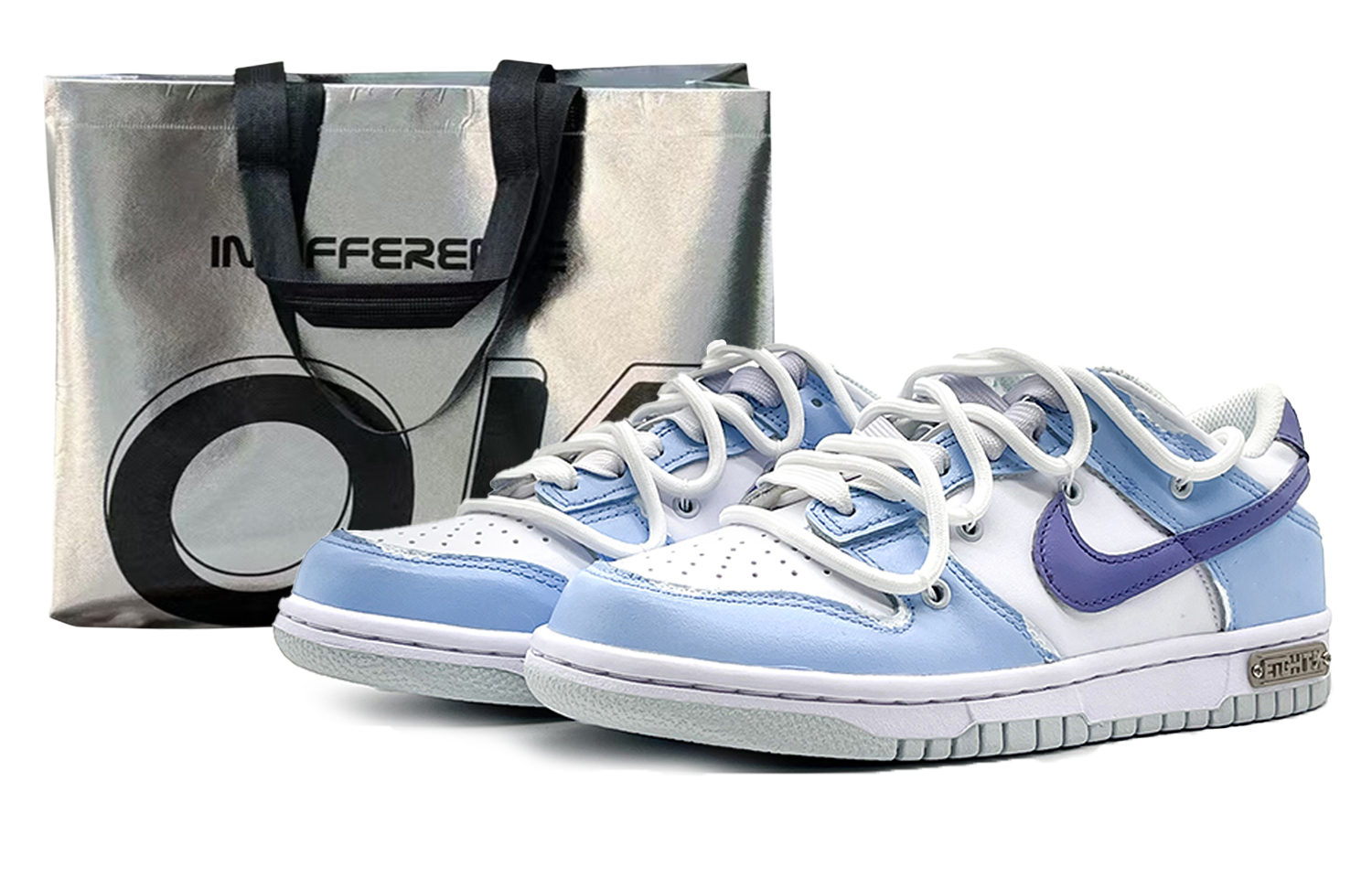 

Скейтборд обувь мужские низкие пурпур Nike, фиолетовый