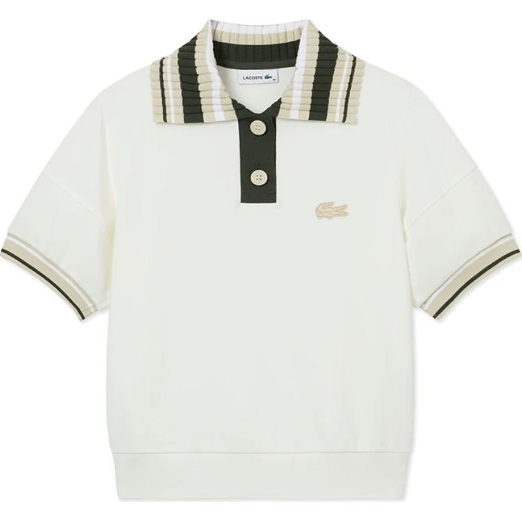 

LACOSTE SS25 Футболка-поло женская ecru