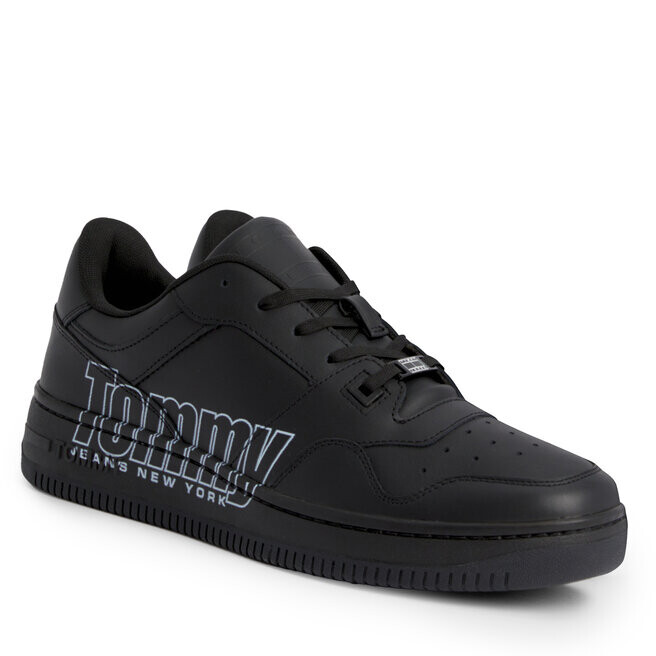 

Кроссовки Tommy Jeans TjmBasket Logo, черный