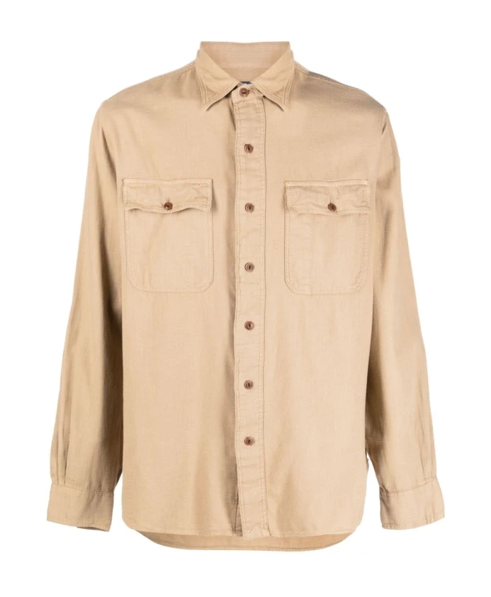 

Спортивная рубашка с длинными рукавами Polo Ralph Lauren, бежевый