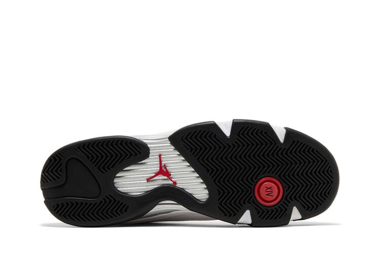 Кроссовки Air Jordan 14 Retro GS Black Toe2024, белый — фото 4