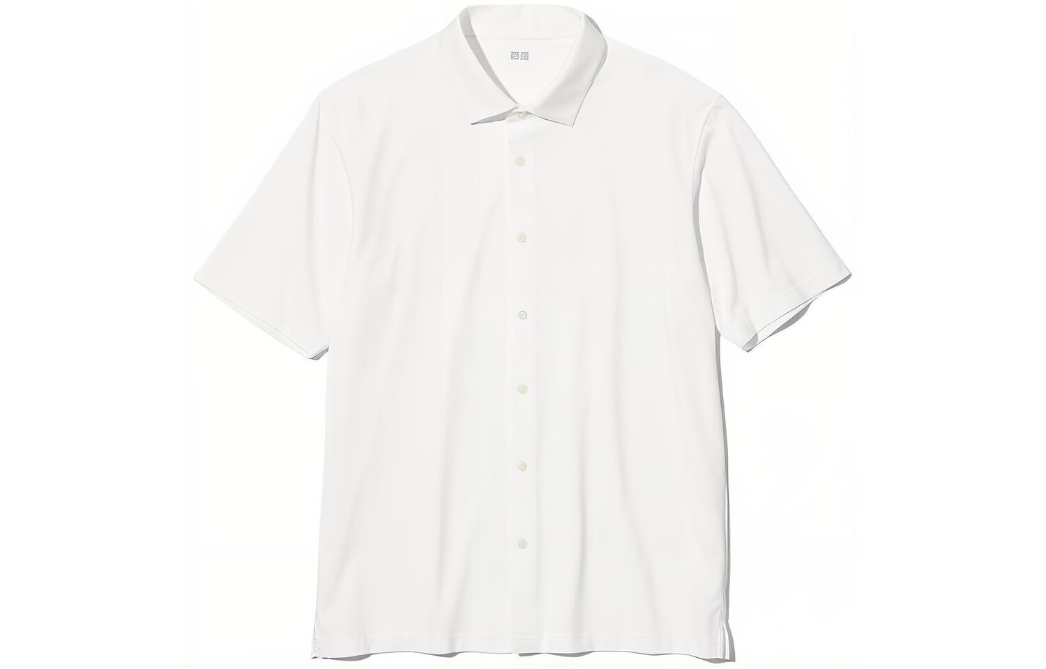 

Рубашка унисекс белая Uniqlo, белый