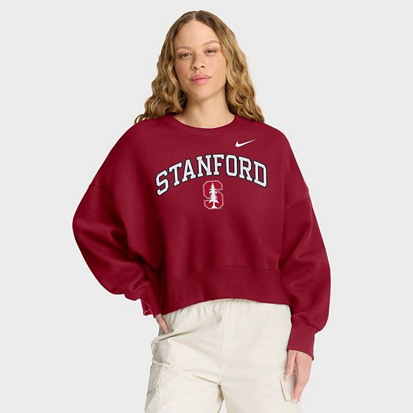 Женский оверсайз худи Stanford Cardinal Phoenix Arch Nike