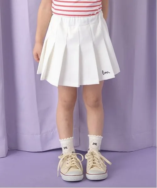 Штаны плиссированные с логотипом Lm Lycee mine off-white