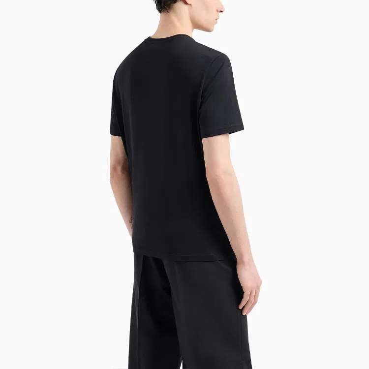 Футболка SS24 мужская Black EMPORIO ARMANI — фото 4