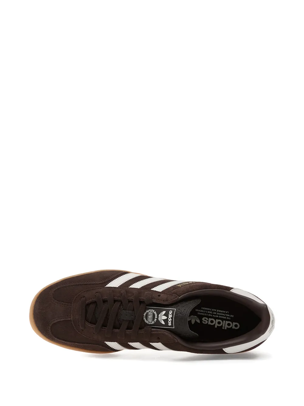 Кеды Gazelle Indoor Adidas, коричневый — фото 4