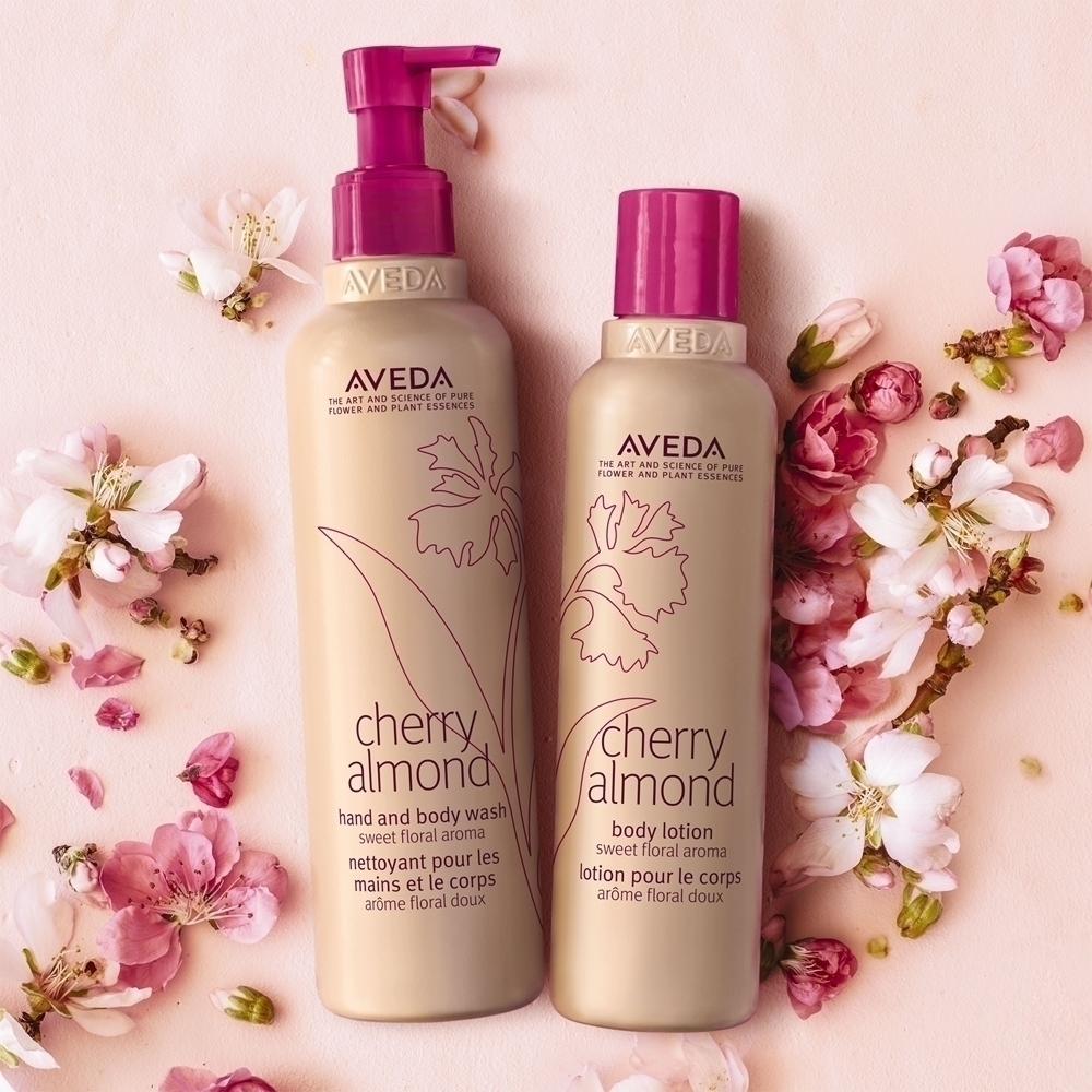 Питательный гель для душа с ароматом вишни и миндаля для рук и тела Aveda, 1000 мл — фото 4