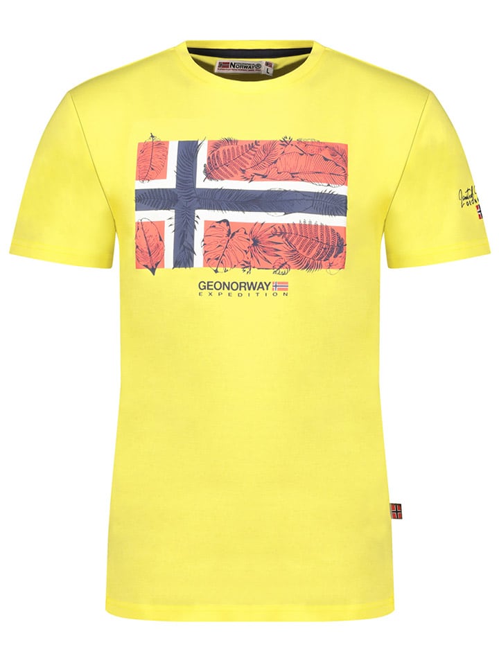 

Футболка Geographical Norway, желтый