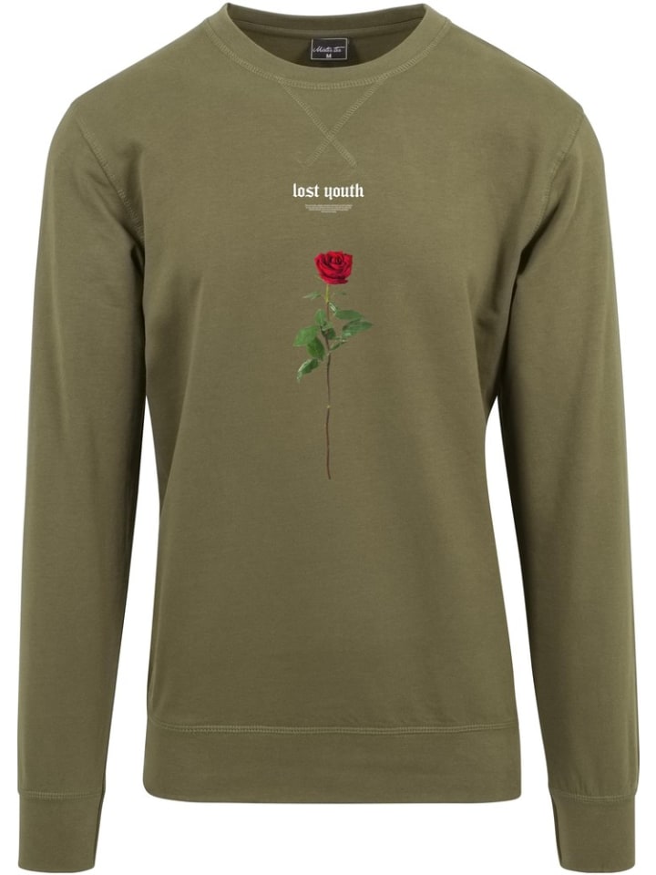 

Пуловер Mister Tee Pullover, зеленый