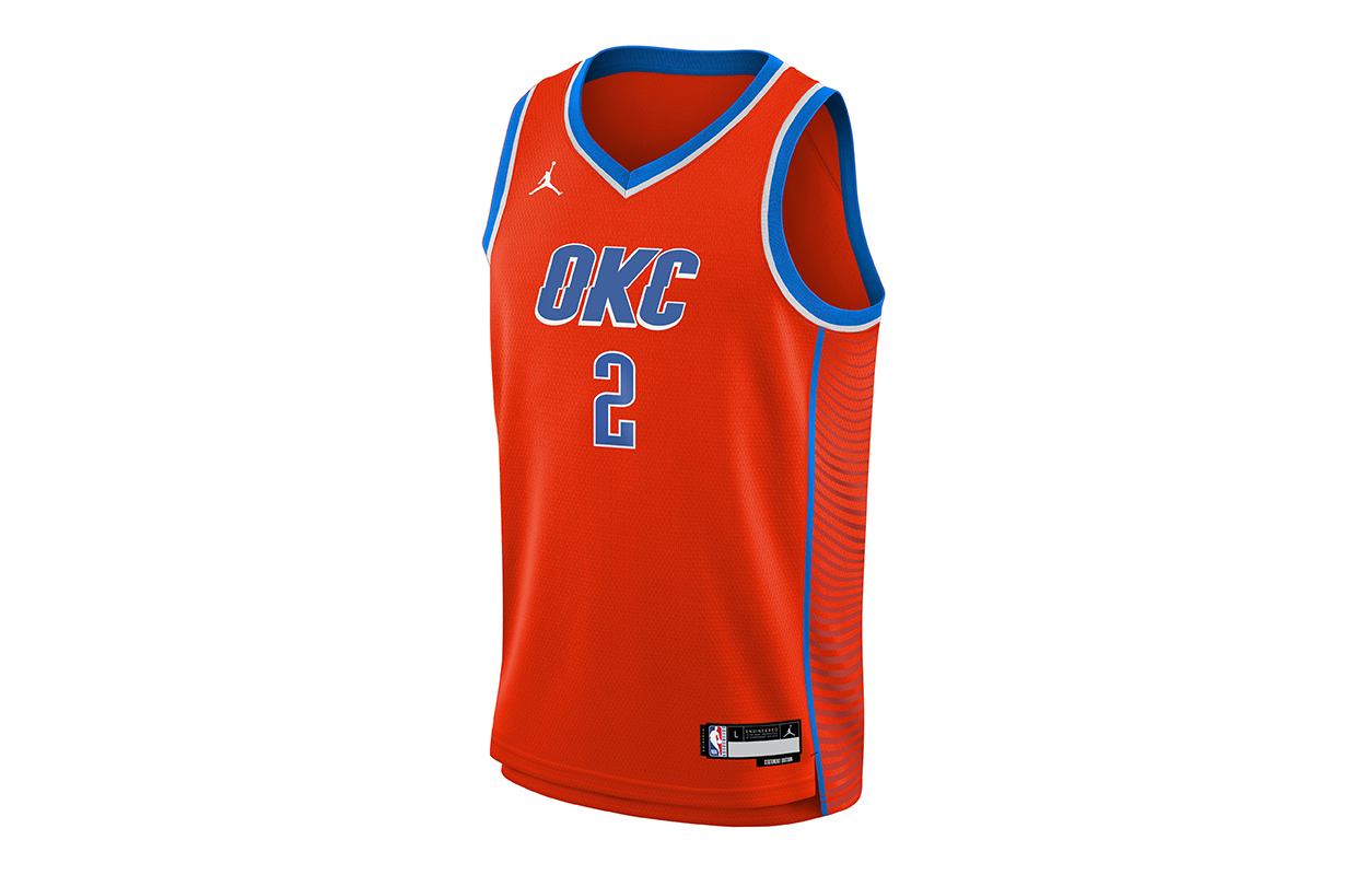 

X Баскетбольная майка НБА для подростков Nike, thunder away