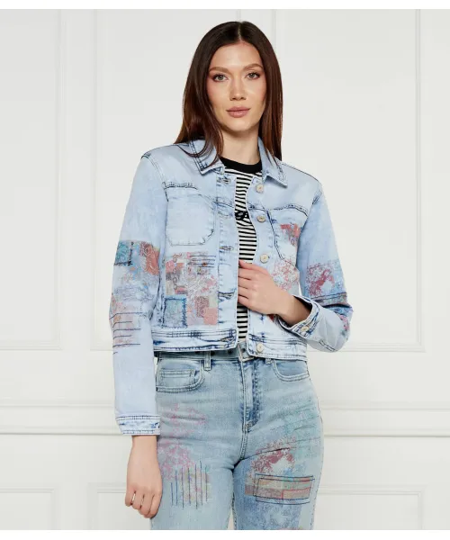 

Chaq_Los angeles джинсовая куртка Regular fit Desigual, синий