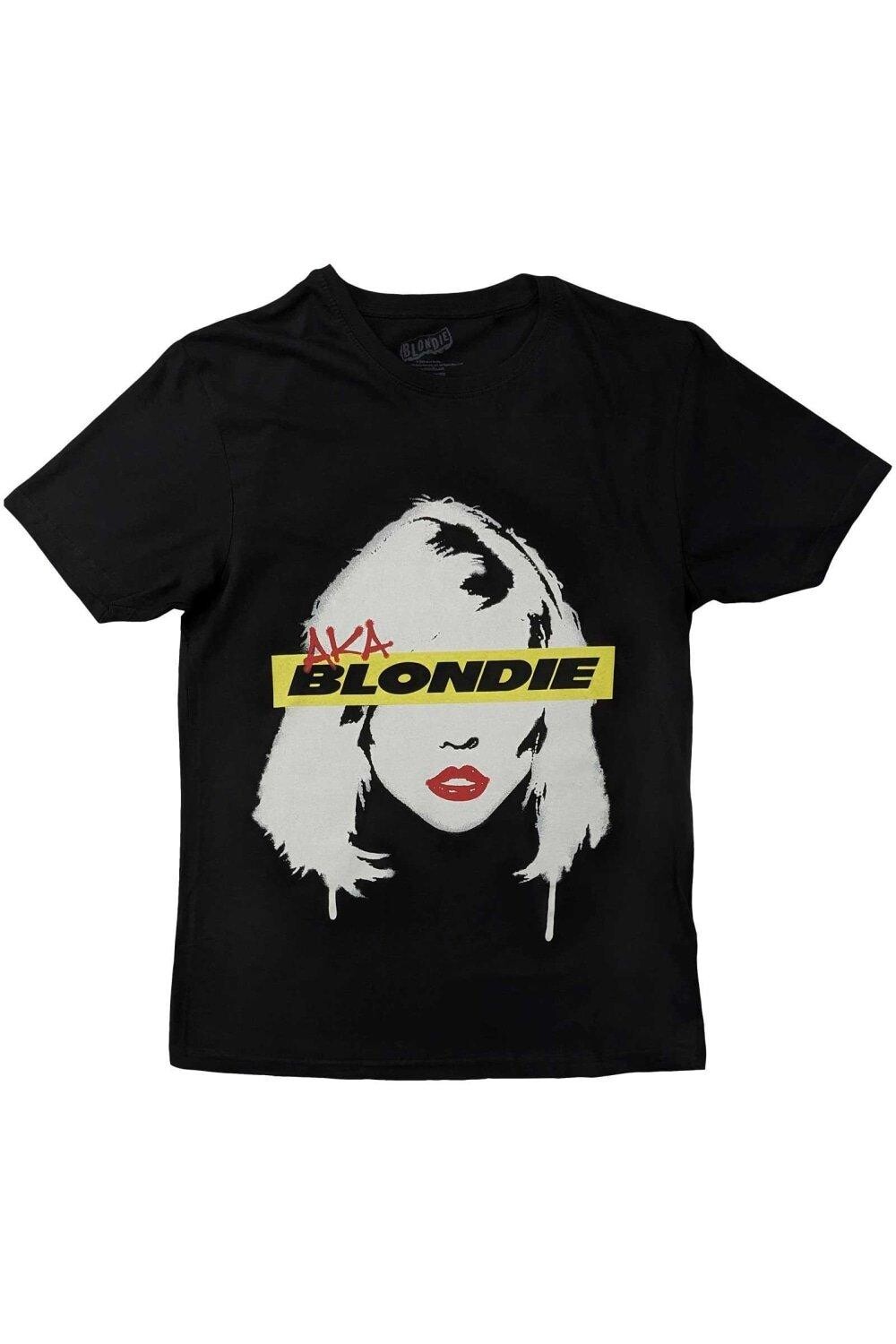 

Футболка с полосками для глаз AKA Blondie, черный