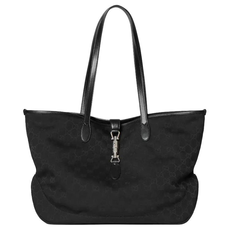 

GUCCI Сумка-шоппер Jackie Canvas Medium Unisex черная