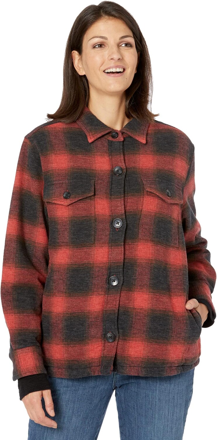 

Куртка Dylan by True Grit Masan Jacket w/ Shearling Lining & Pockets, красный