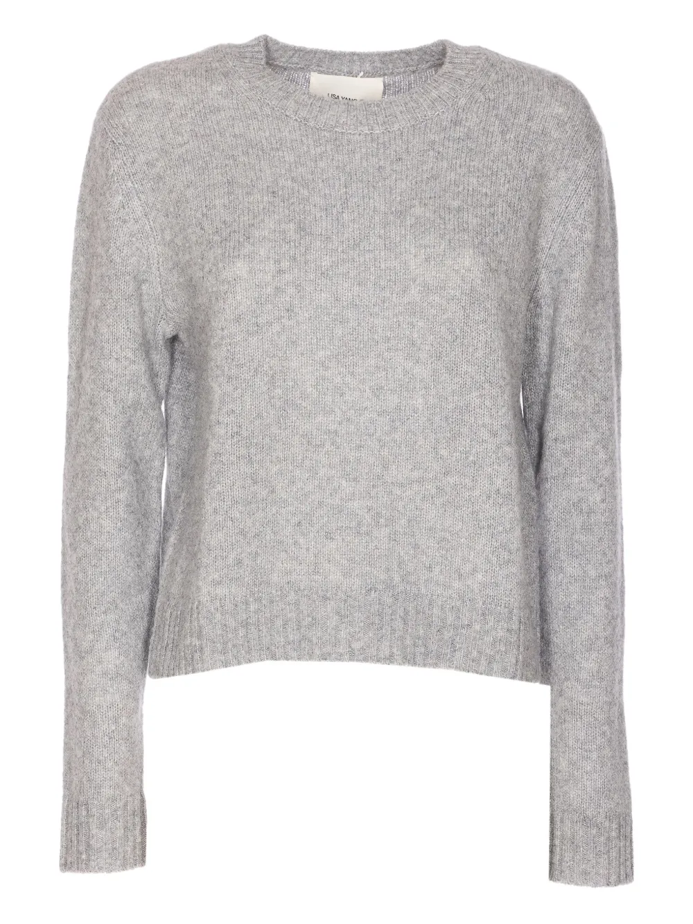 

Кашемировый свитер Mira с круглым вырезом Lisa Yang, серый