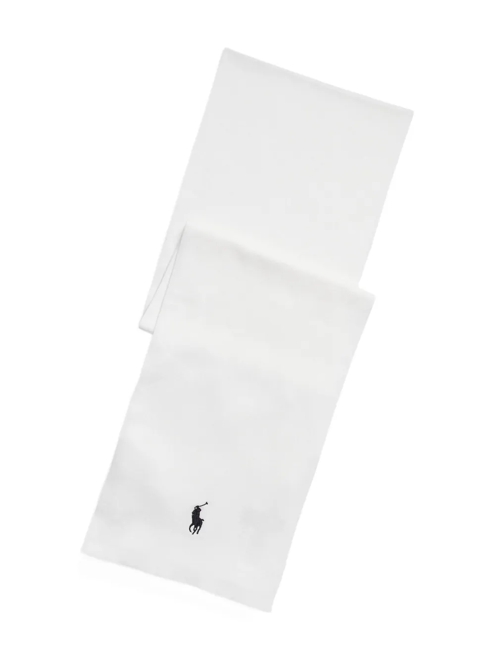 

Шарф с логотипом Polo Ralph Lauren, белый