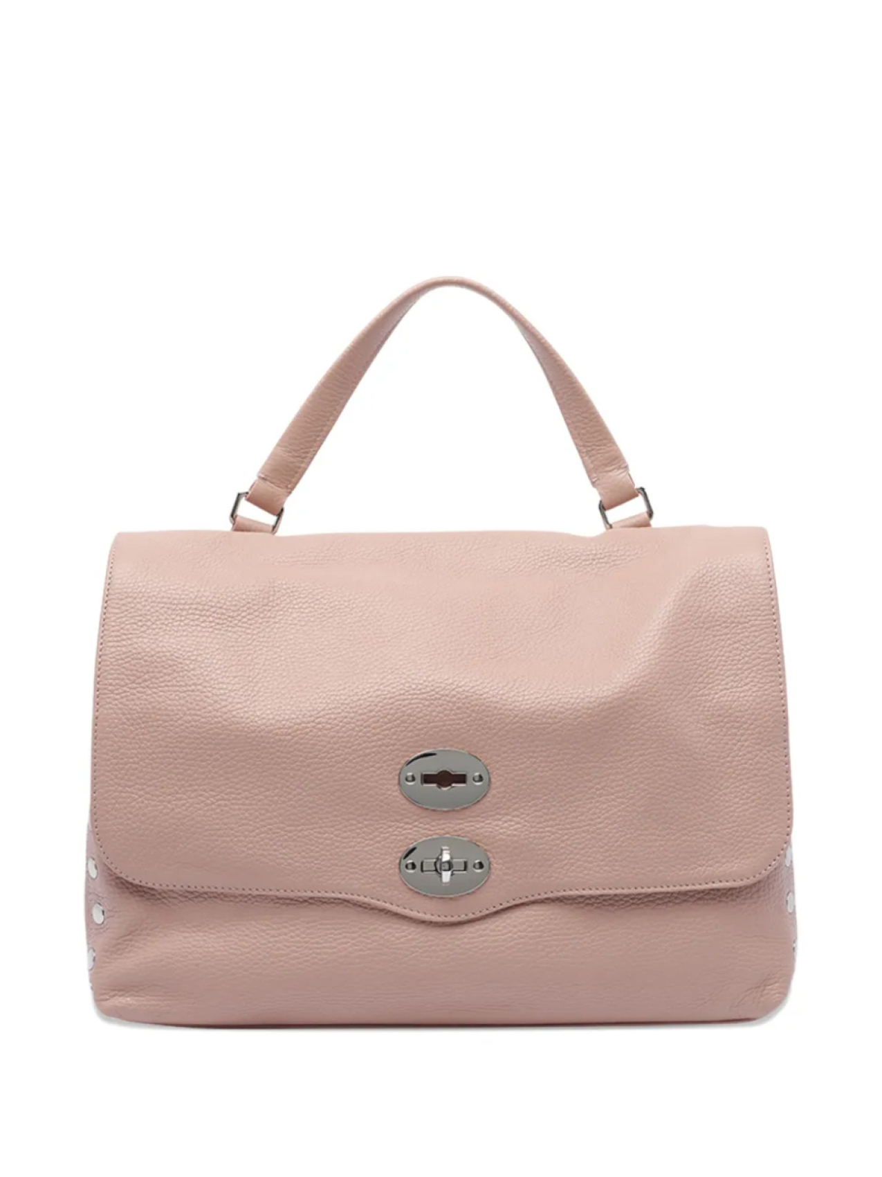 

Сумка-тоут Zanellato Postina с поворотным замком, розовый