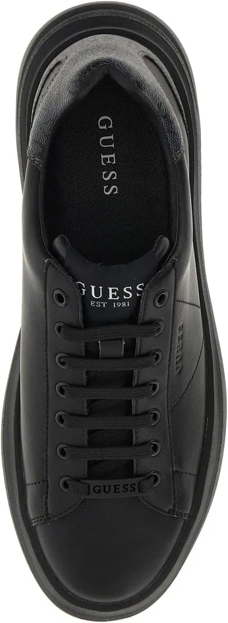Мужские низкие кроссовки GUESS Elba Cupsole, Black — фото 4