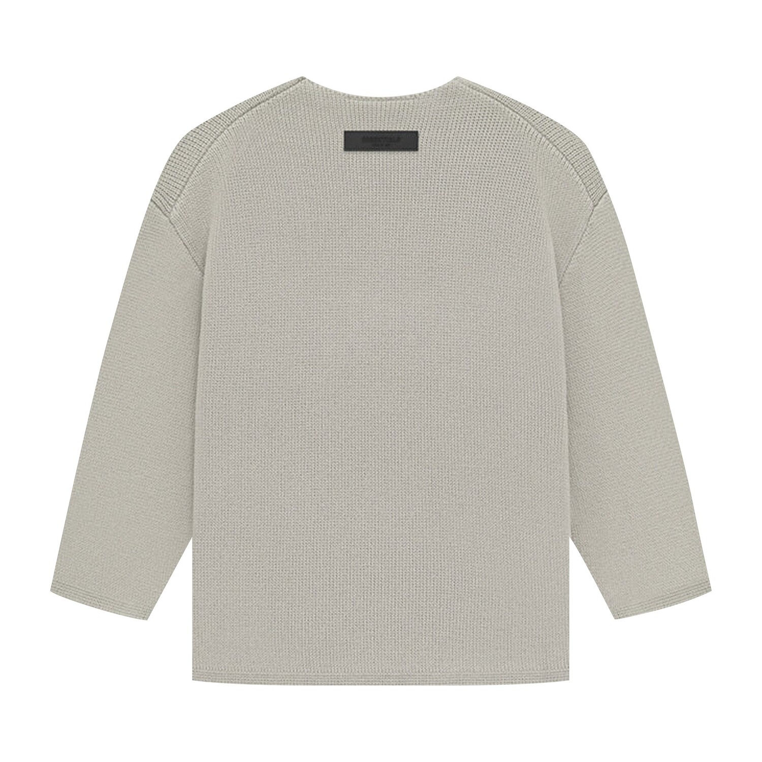 Детский вязаный свитер Fear of God Essentials с грубым вырезом Тюлень — фото 2