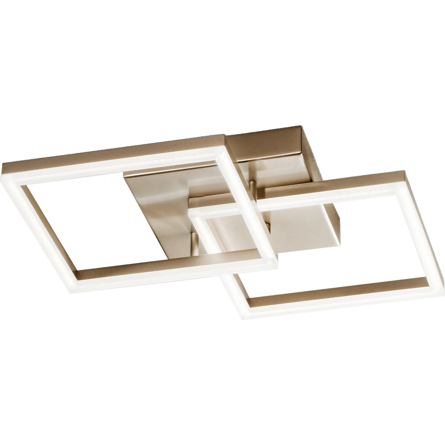 

Потолочный светильник Fabas Luce, 45x45x10 см, золотой