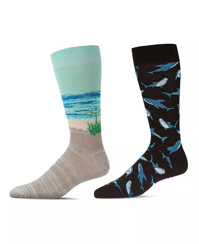 

Мужские носки Crew Lake Life Assortment, пара из 2 штук MeMoi, мультиколор